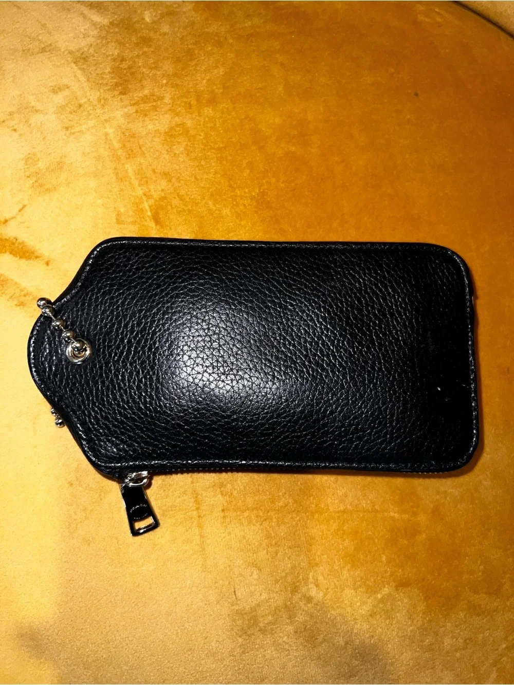 Coach pebbled leather